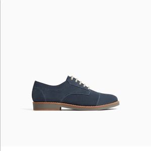 Zara Split Suede Derby Shoe